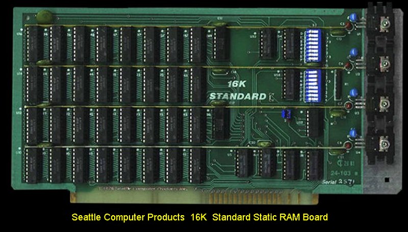 SCP 16K RAM